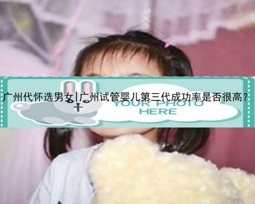 广州代怀选男女|广州试管婴儿第三代成功率是否很高？